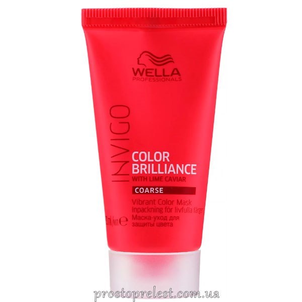 Wella Invigo Color Brilliance Mask Coarse - Маска для жорсткого фарбованого волосся