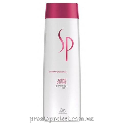 Wella SP Shine Define Shampoo - Шампунь для блиску волосся