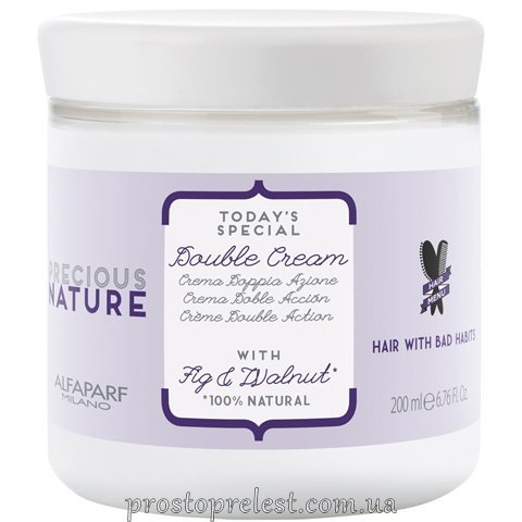 Alfaparf Precious Nature Hair With Bad Habits Double Cream - Крем-кондиціонер для ламкого та пошкодженого волосся