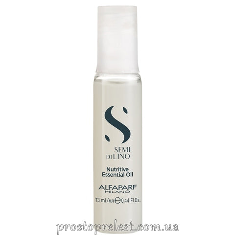 Alfaparf Semi Di Lino Moisture Nutritive Essential Oil – Масло еліксир для відновлення волосся