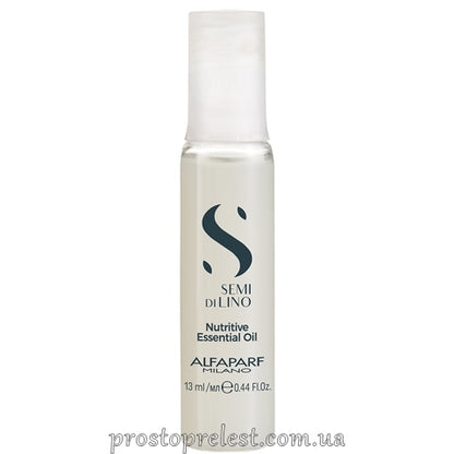 Alfaparf Semi Di Lino Moisture Nutritive Essential Oil – Масло еліксир для відновлення волосся
