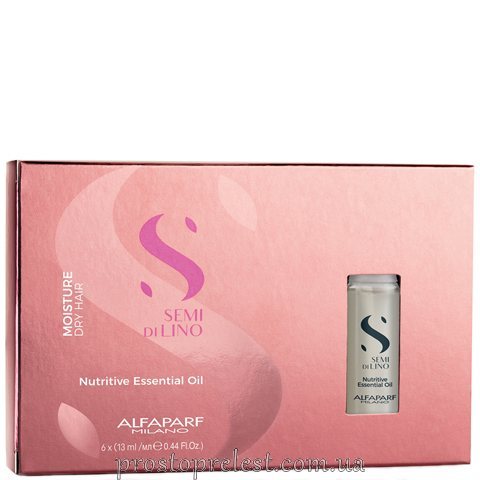 Alfaparf Semi Di Lino Moisture Nutritive Essential Oil – Масло еліксир для відновлення волосся