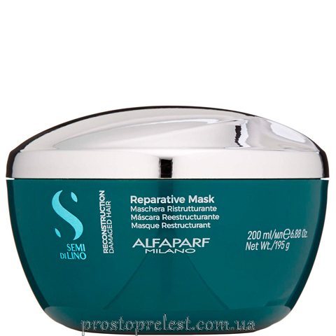 Alfaparf Semi Di Lino Reconstruction Reparative Mask – Восстанавливающая маска для волос