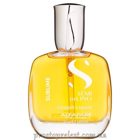 Alfaparf Semi Di Lino Sublime Cristalli Liquidi – Жидкие кристаллы для волос