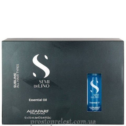 Alfaparf Semi Di Lino Sublime Essential Oil – Зволожуюче масло для волосся