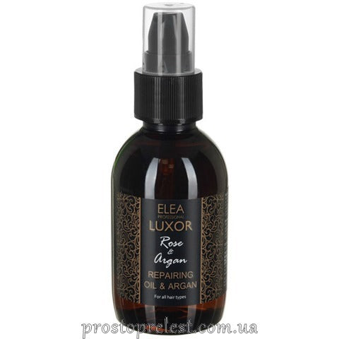 Elea Professional Luxor Rose &amp; Argan Repairing Oil &amp; Argan – Масло восстанавливающее с арганой для нормальных волос