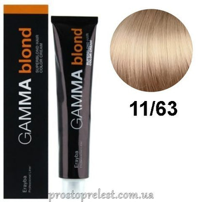 Стійка крем-фарба для освітлення волосся 100 мл - Erayba Gamma Blond Hair Color Cream