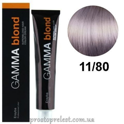 Стійка крем-фарба для освітлення волосся 100 мл - Erayba Gamma Blond Hair Color Cream