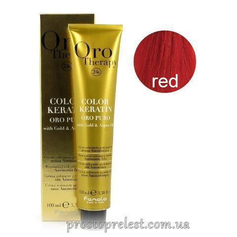 Fanola Oro Therapy Color Keratin - Безаммиачная крем-краска 100 мл