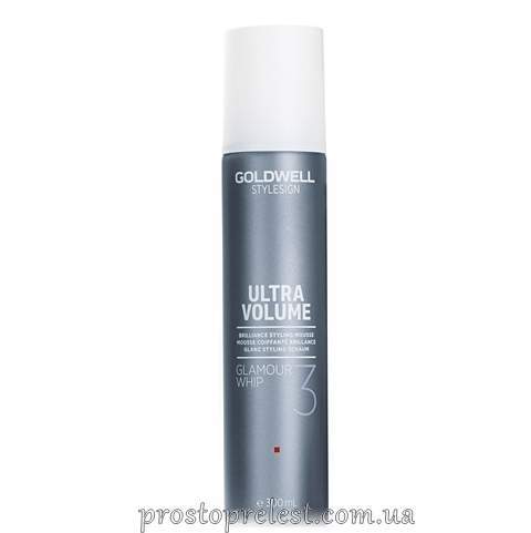 Goldwell StyleSign Ultra Volume Glamour Whip Brilliance Styling Mousse - Мус для блиску і захисту кольору волосся
