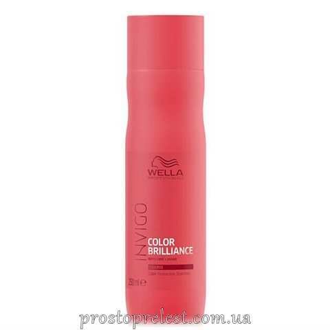 Wella Invigo Color Brilliance Shampoo Coarse - Шампунь для жорсткого фарбованого волосся