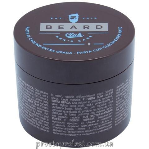 KayPro Beard Club Extra Matte Paste – Екстра-матова паста з білою глиною