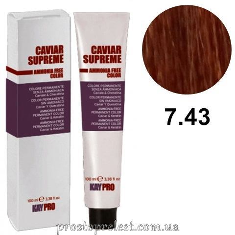 KayPro Caviar Supreme Ammonia Free Color Hair Cream 100 ml – Безаммиачная стойкая крем-краска 100 мл