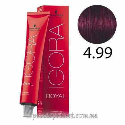 Schwarzkopf Igora Royal Permanent Color Creme 60ml - Фарба для волосся 60мл