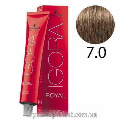 Schwarzkopf Igora Royal Permanent Color Creme 60ml - Фарба для волосся 60мл