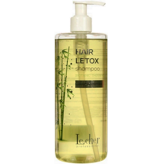 LeCher Professional Hair Letox Shampoo - Шампунь відновлюючий з керамідами і екстрактом бамбука