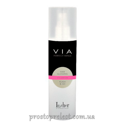 Lecher Professional Via Flash&amp;Go Spray - Спрей для блиску волосся