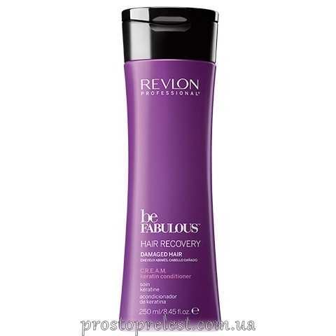 Revlon Professional Be Fabulous C.R.E.A.M. Keratin Conditioner – Восстанавливающий и очищающий кондиционер с кератином