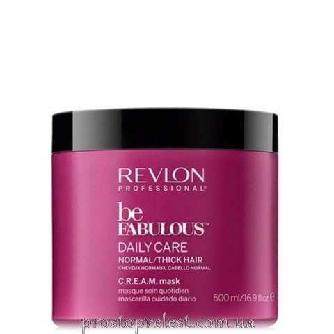 Revlon Professional Be Fabulous Normal/Thick Hair C.R.E.A.M. Mask - Маска для нормальных и густых волос