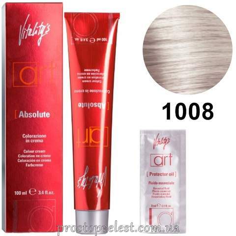Vitality’s Art Absolute Colour Cream (Blond) - Стійка крем-фарба ультра блонд з масляним коктейлем 100 мл