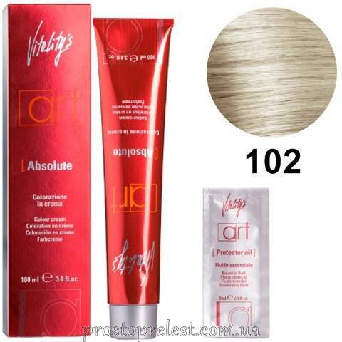 Vitality’s Art Absolute Colour Cream (Blond) - Стійка крем-фарба ультра блонд з масляним коктейлем 100 мл