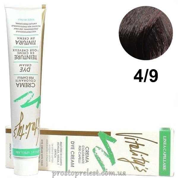 Vitality's Collection Linea Capillare 100 ml - Стійка фарба для волосся з екстрактами трав 100 мл