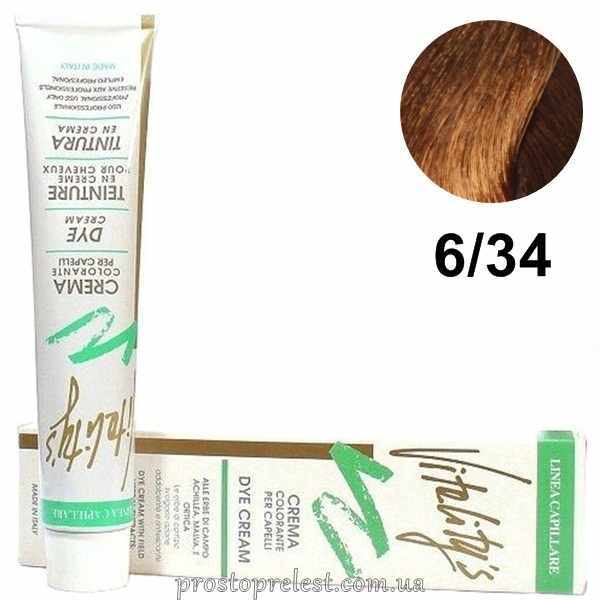 Vitality's Collection Linea Capillare 100 ml - Стійка фарба для волосся з екстрактами трав 100 мл
