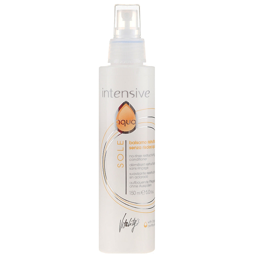Vitality’s Intensive Aqua Sole No-Rinse Restructuring Conditioner - Бальзам-спрей відновлюючий не потребуючий змивання
