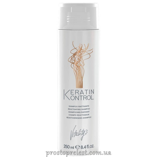 Vitality’s Keratin Kontrol Reactivating Shampoo - Восстанавливающий шампунь для волос
