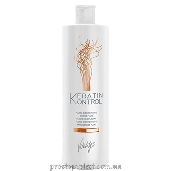 Vitality’s Keratin Kontrol Taming Fluid № 1 - Флюид для нормальных и толстых волос № 1