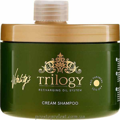 Vitality’s Trilogy Cream Shampoo - Поживний шампунь для волосся
